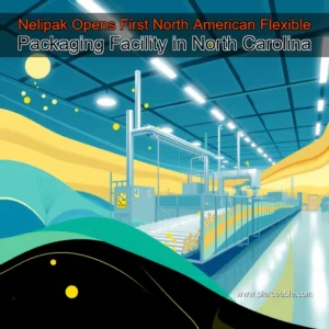 Artistic representation for Nelipak Opens First North American Flexible Packaging Facility in North Carolina