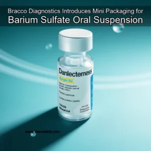 Artistic representation for Bracco Diagnostics Introduces Mini Packaging for Barium Sulfate Oral Suspension