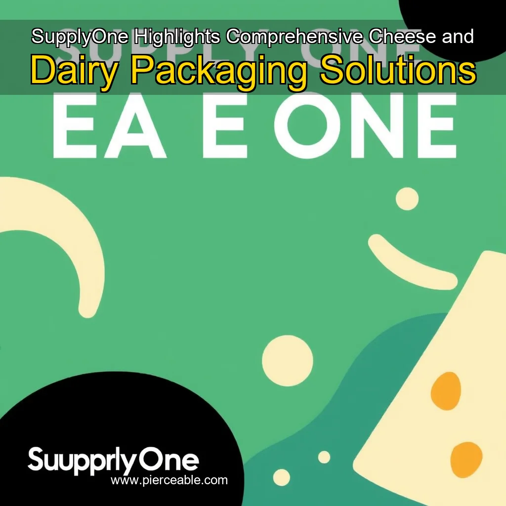 You are currently viewing SupplyOne Highlights Comprehensive Cheese and Dairy Packaging Solutions