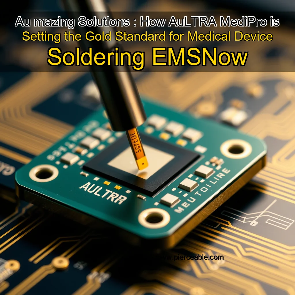 Read more about the article Au  mazing Solutions : How AuLTRA MediPro is Setting the Gold Standard for Medical Device Soldering  EMSNow