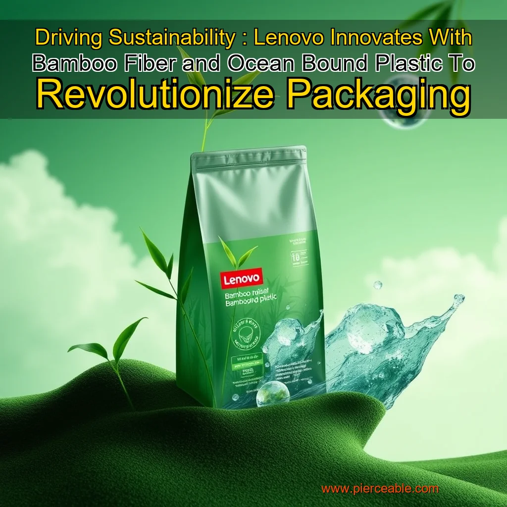 You are currently viewing Driving Sustainability : Lenovo Innovates With Bamboo Fiber and Ocean  Bound Plastic To Revolutionize Packaging