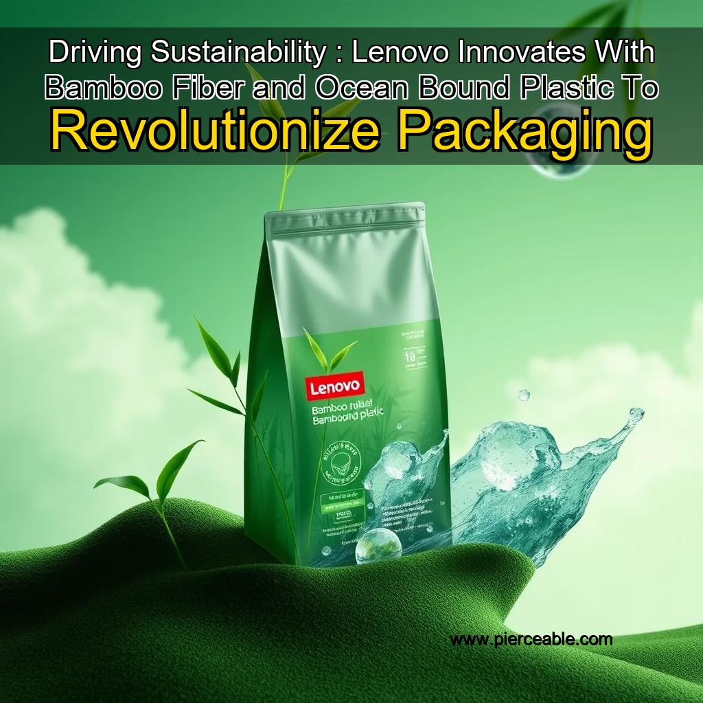 Read more about the article Driving Sustainability : Lenovo Innovates With Bamboo Fiber and Ocean  Bound Plastic To Revolutionize Packaging
