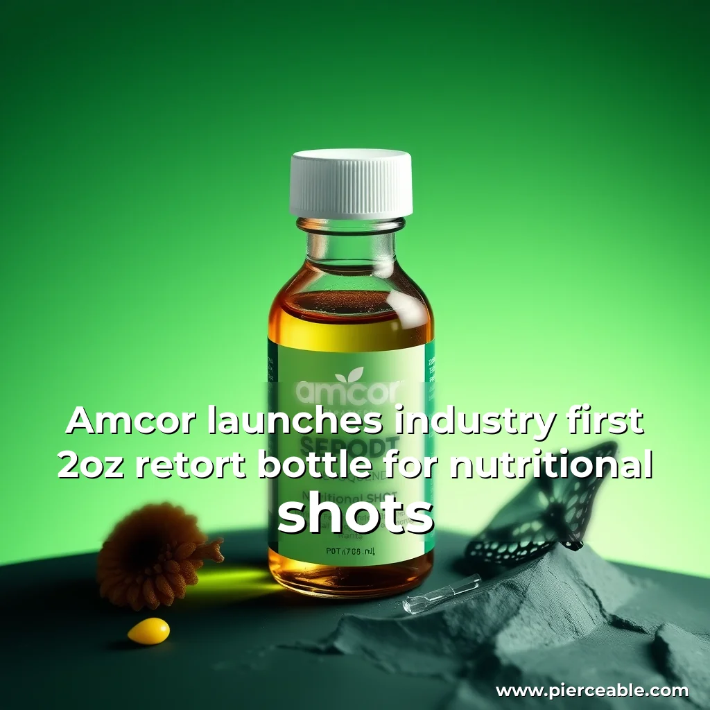 Read more about the article Amcor launches industry  first 2oz retort bottle for nutritional shots
