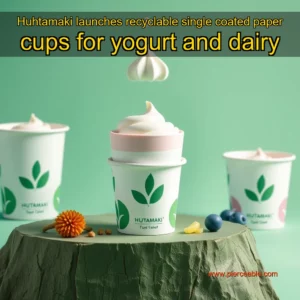 Read more about the article Huhtamaki launches recyclable single coated paper cups for yogurt and dairy