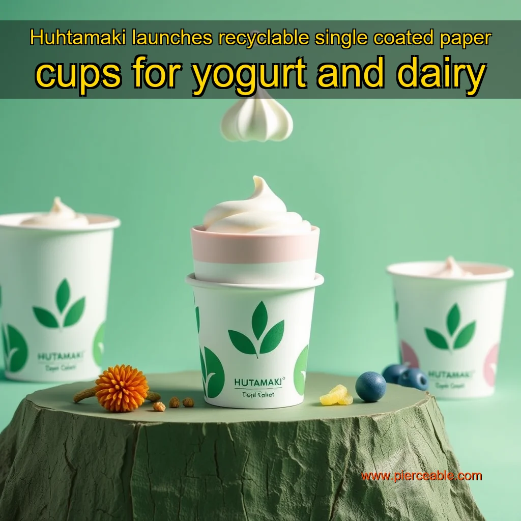 Read more about the article Huhtamaki launches recyclable single coated paper cups for yogurt and dairy