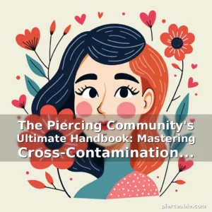 Artistic representation for The Piercing Community's Ultimate Handbook: Mastering Cross-Contamination Prevention