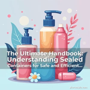 Artistic representation for The Ultimate Handbook: Understanding Sealed Containers for Safe and Efficient Piercing Care